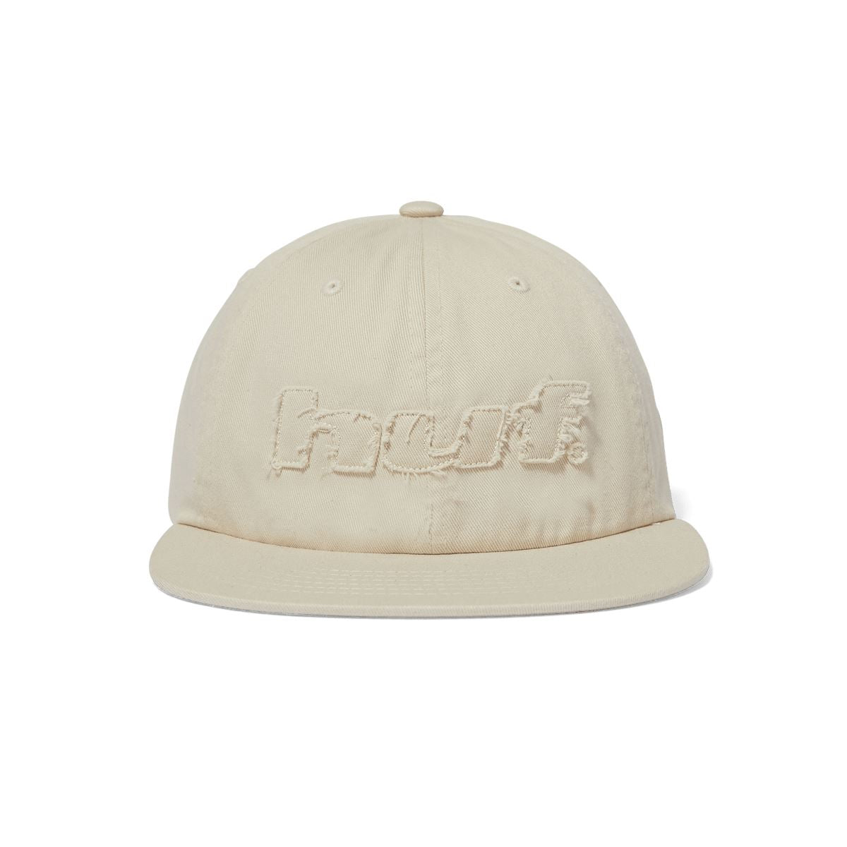 HUF Distressed Logo 5-Panel Strapback Hat