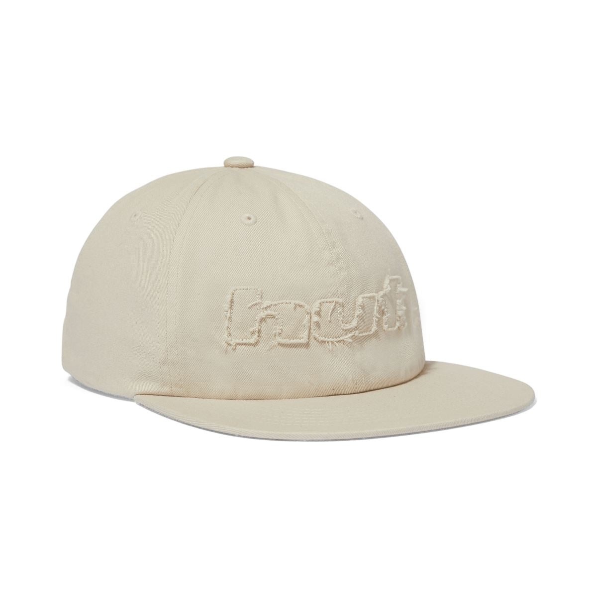 HUF Distressed Logo 5-Panel Strapback Hat