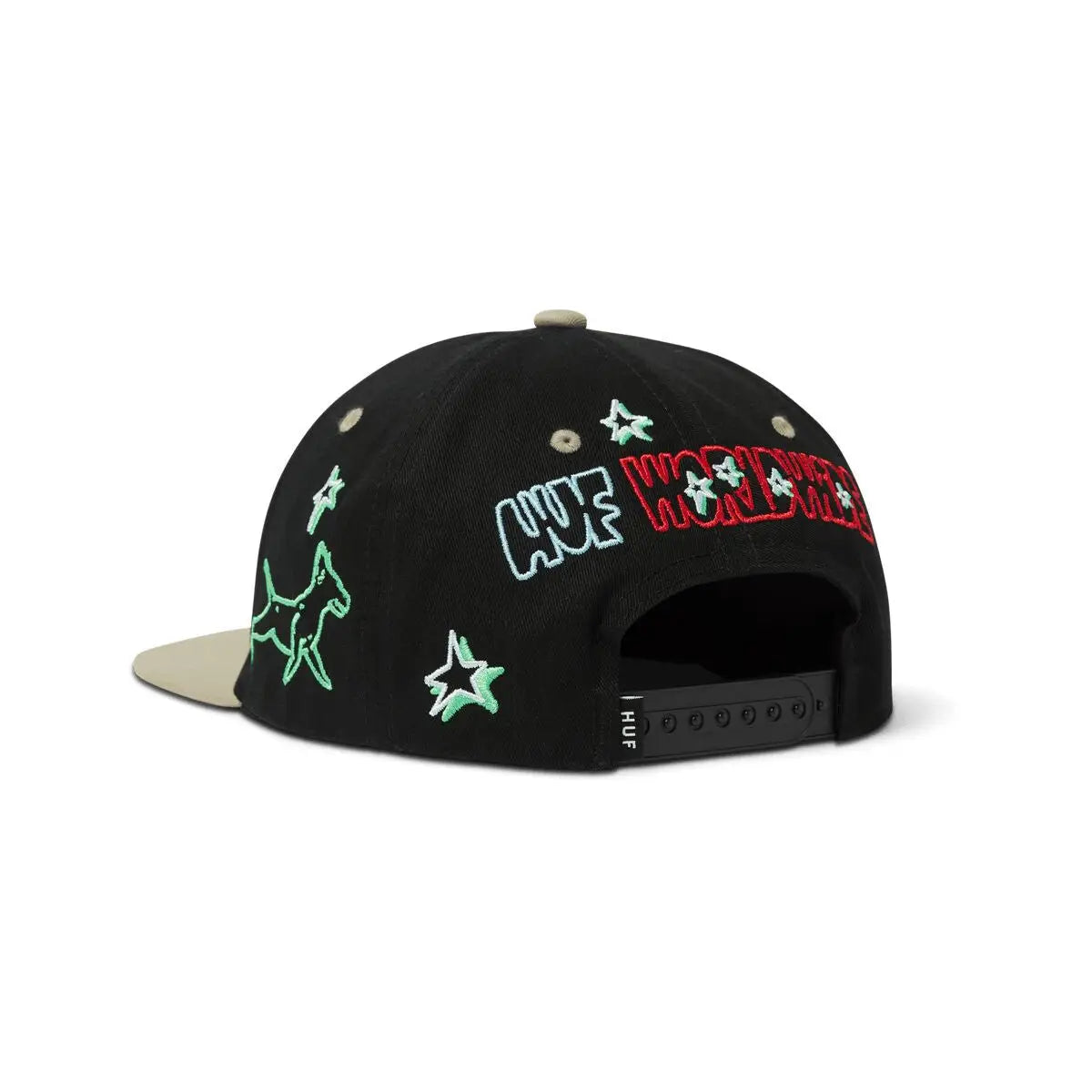 HUF Fetch 6 Panel Snapback Hat