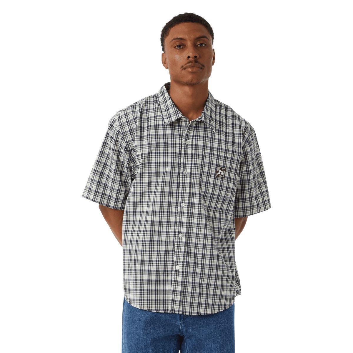 HUF H Star Plaid Shirt