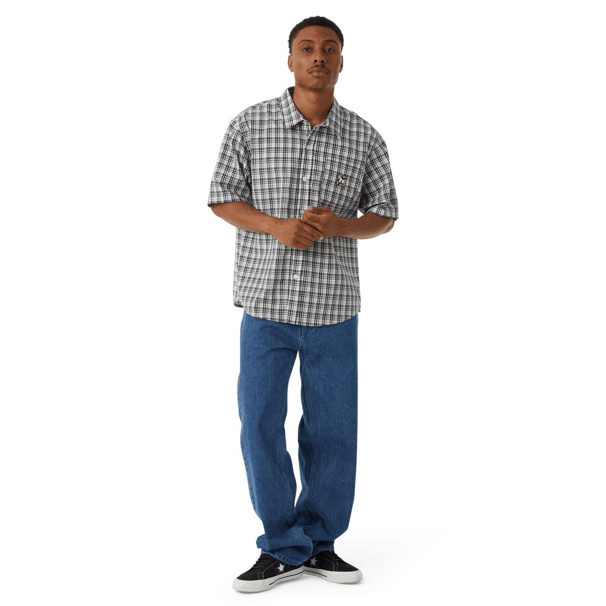 HUF H Star Plaid Shirt