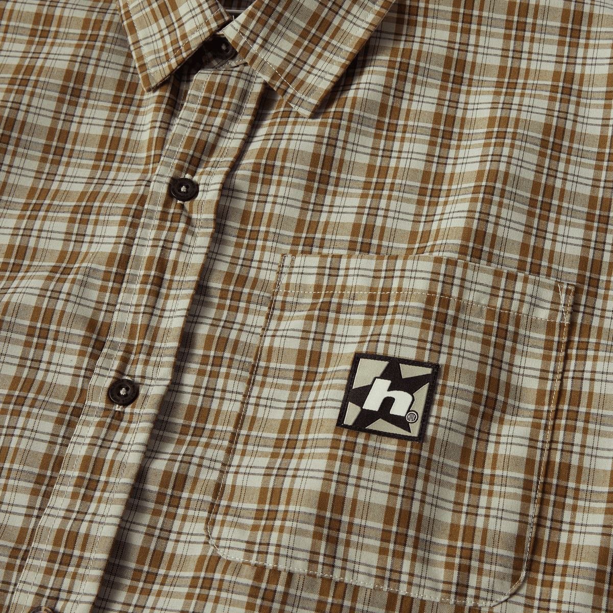 HUF H Star Plaid Shirt