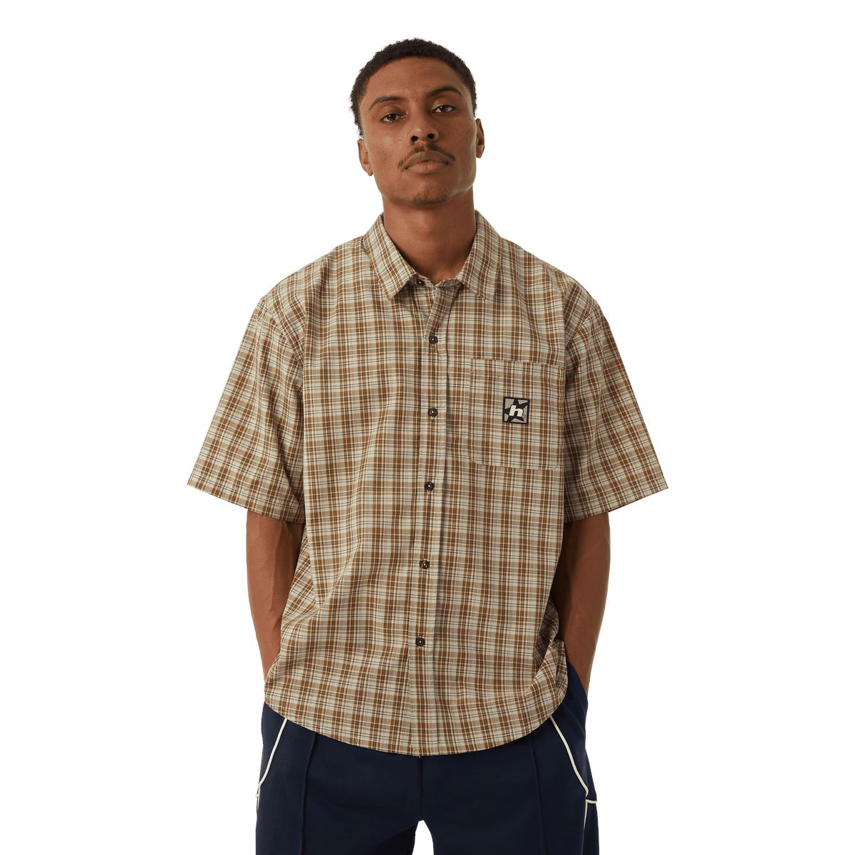 HUF H Star Plaid Shirt