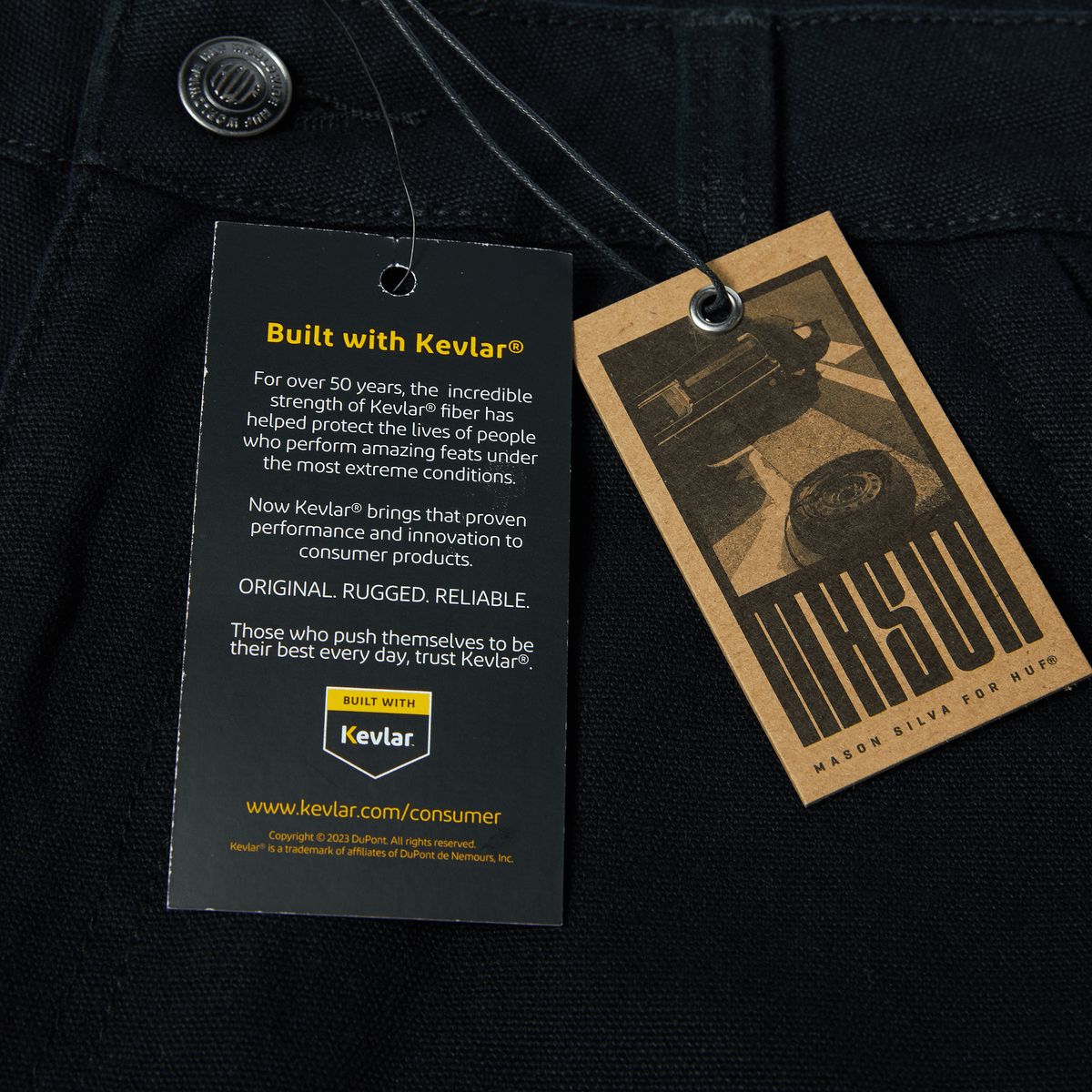 HUF Mason Pant - Black
