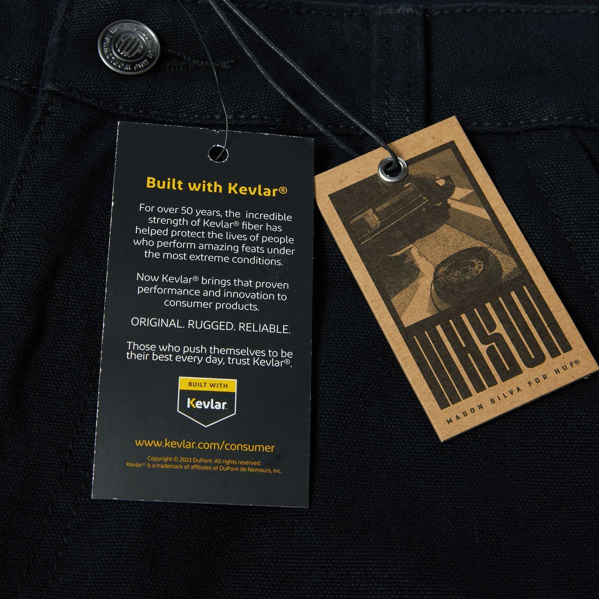 HUF Mason Pant - Black