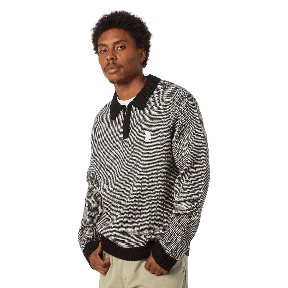 HUF Megablast Two Tone Waffle Sweater