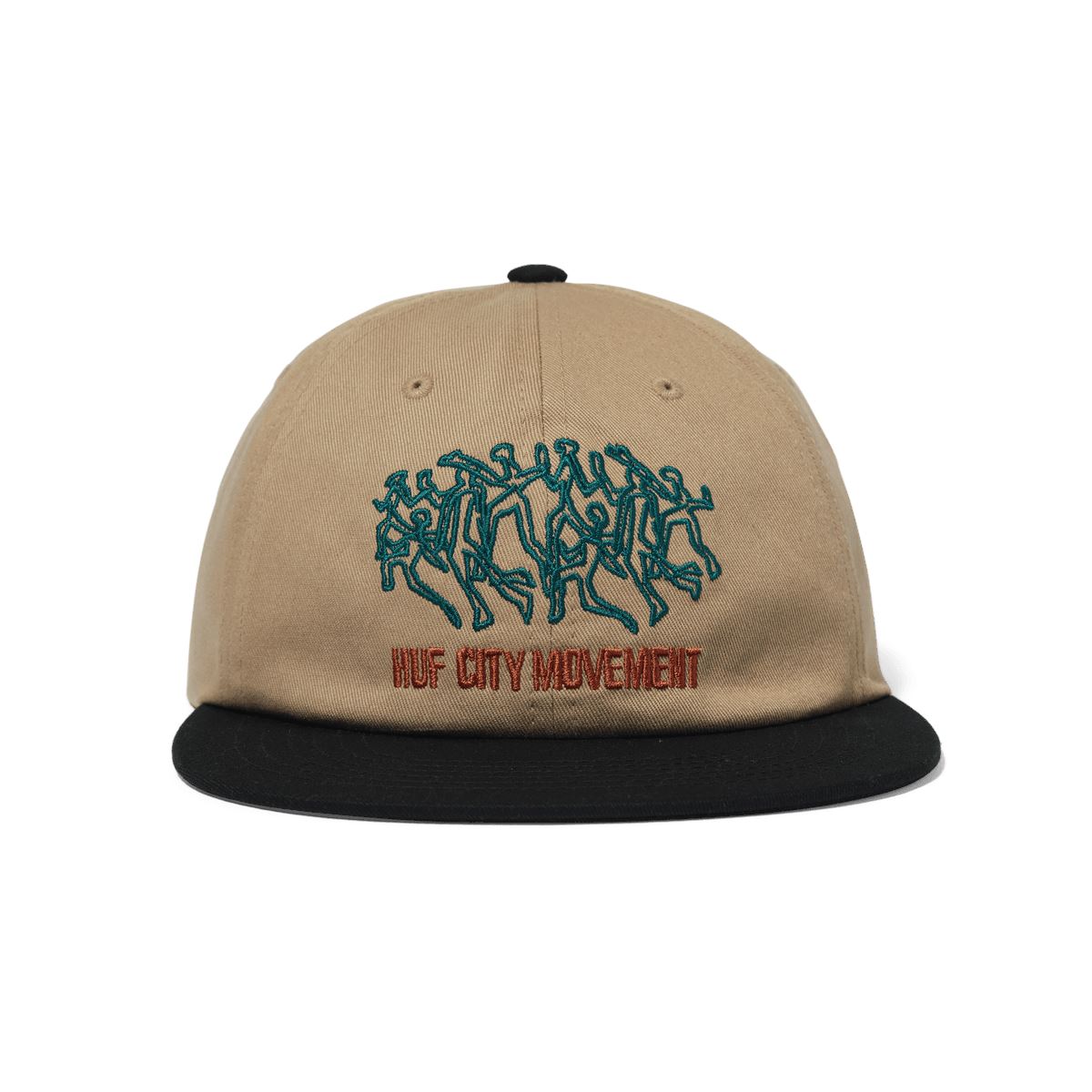 HUF Movement 6-Panel Snapback Hat