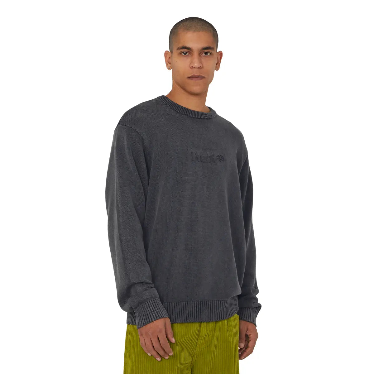 HUF Pacific Wash Embossed Crewneck Sweater