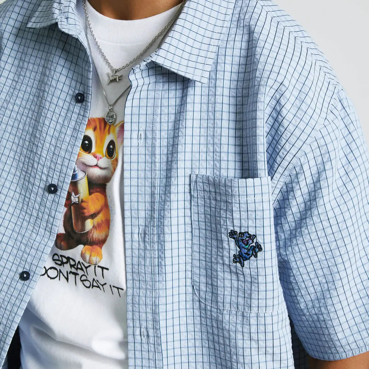 HUF Stuck on You Plaid Shirt