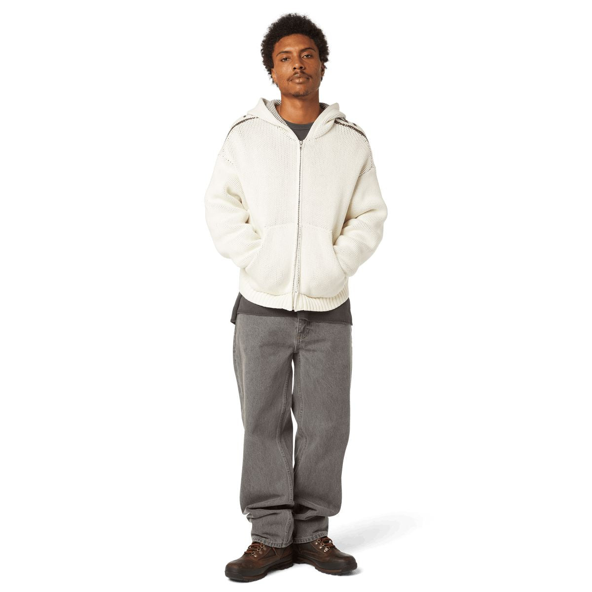 HUF Token Zip Hooded Sweater