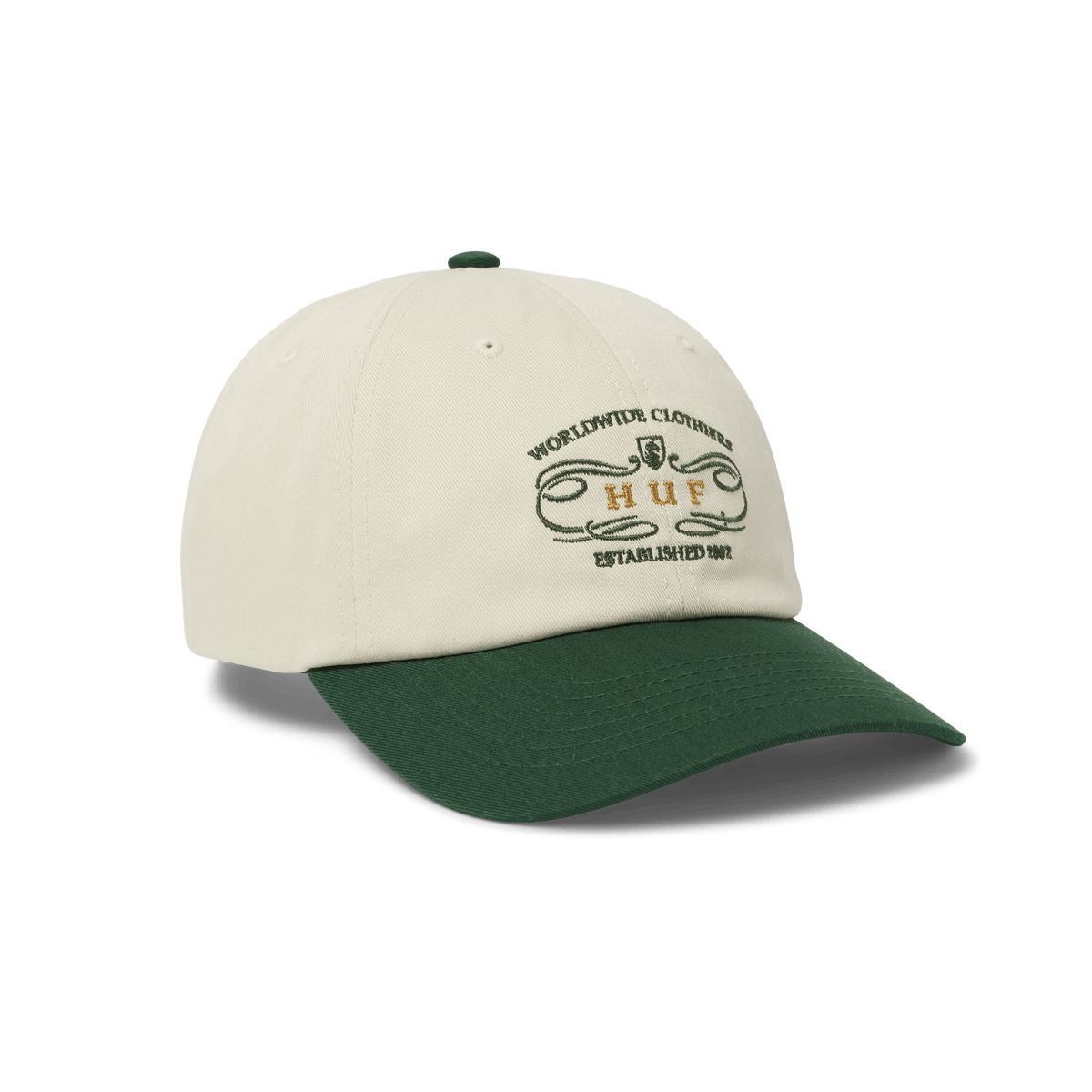 HUF Worldwide Clothiers 6 Panel CV Hat