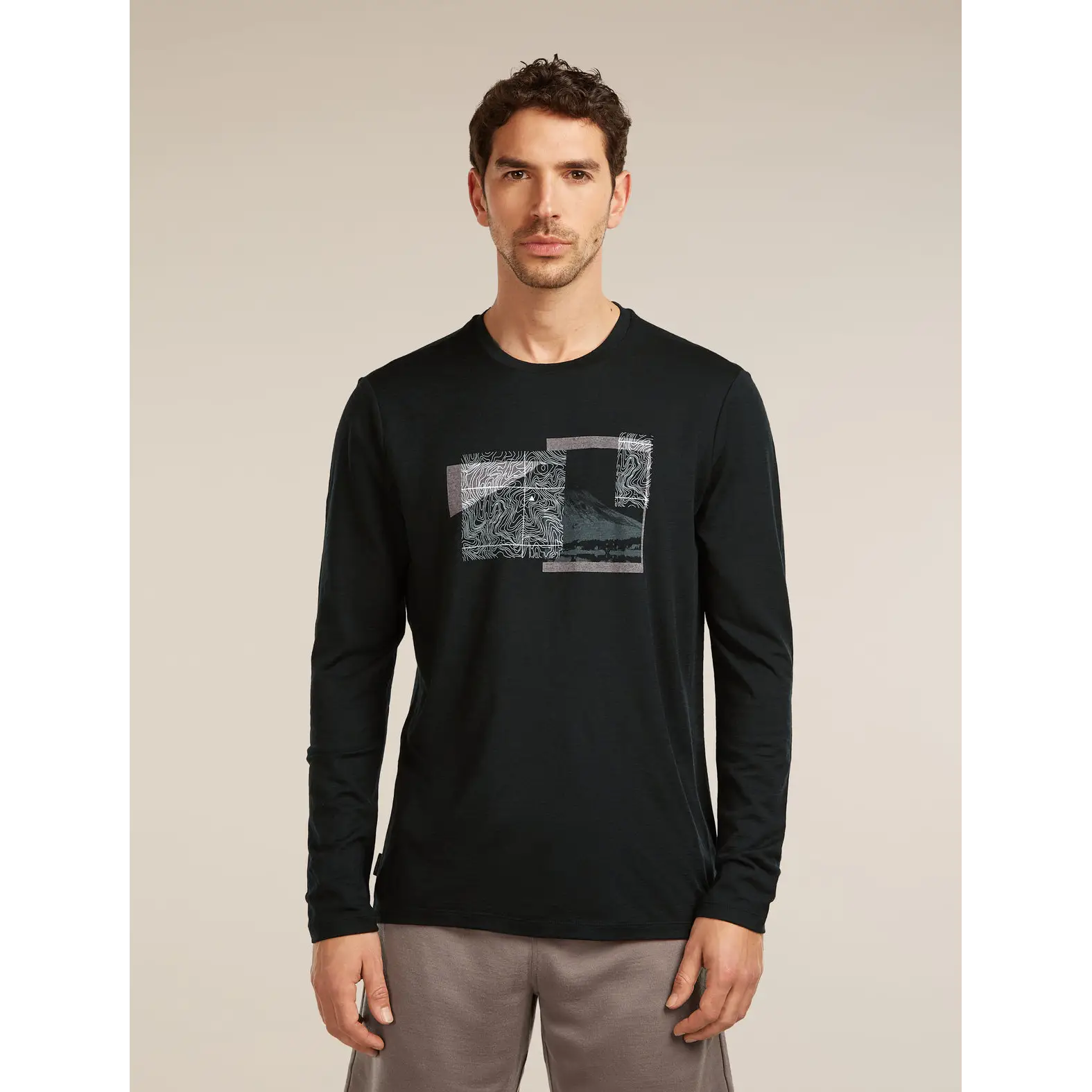 Icebreaker Merino 150 Tech Lite Long Sleeve T-Shirt Peak Balance