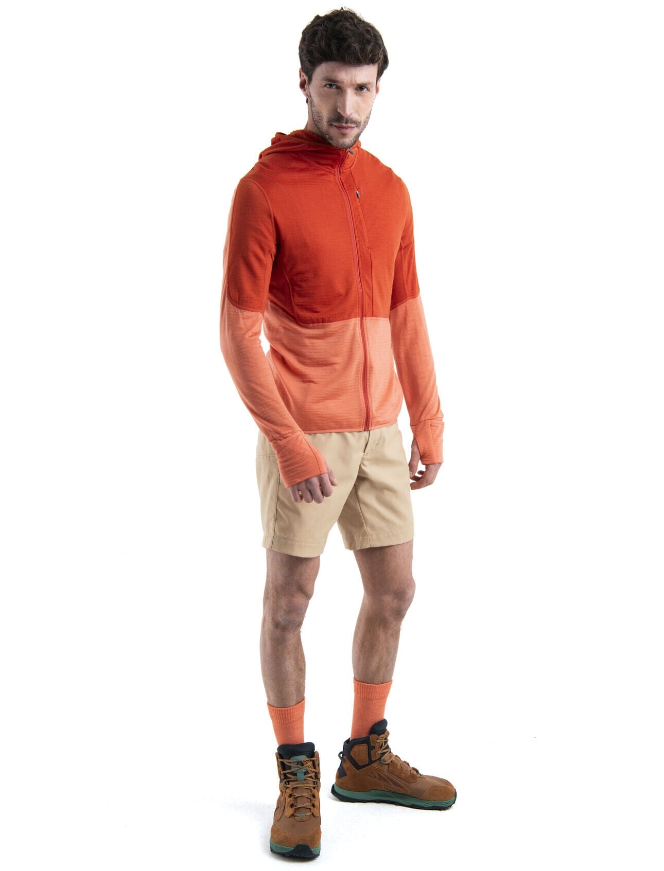 Icebreaker Merino 200 RealFleece Descender Long Sleeve Zip Hoodie 2024