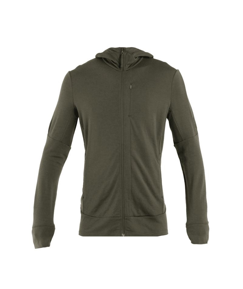 Icebreaker Merino 260 Quantum IV Long Sleeve Zip Hoodie Loden S