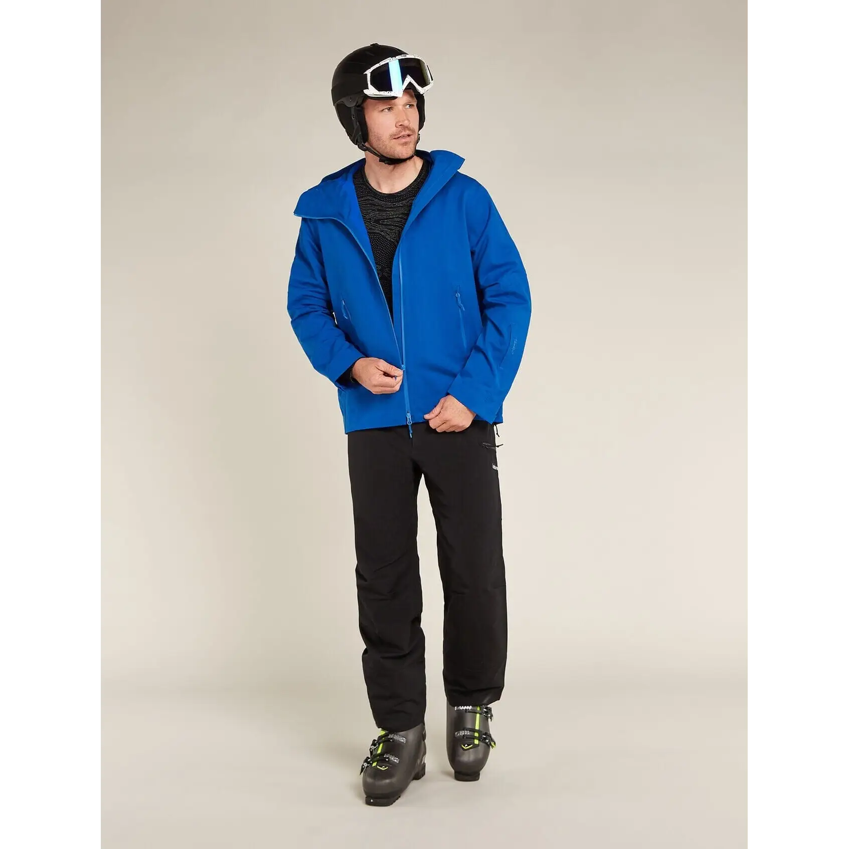 Icebreaker Merino 260 Vertex Long Sleeve Crewe Snow Guide 2025