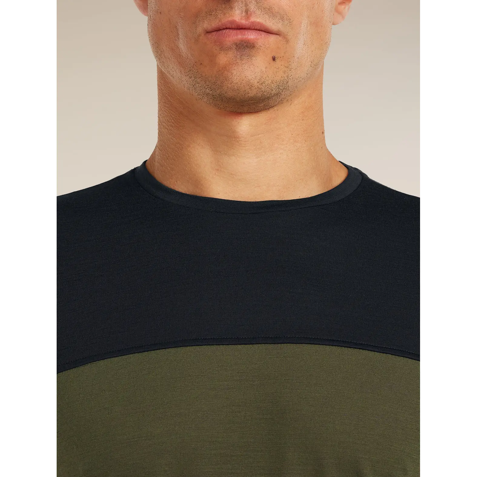 Icebreaker Merino Blend 125 Cool-Lite Sphere Long Sleeve T-Shirt Colour Block