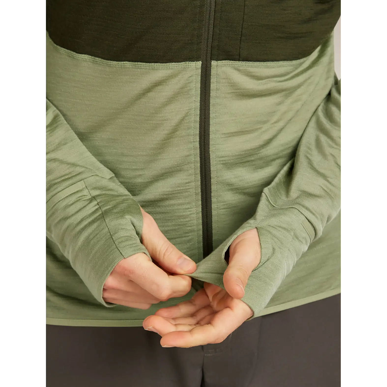 Icebreaker Merino Blend 200 RealFleece Descender Long Sleeve Zip Hoodie