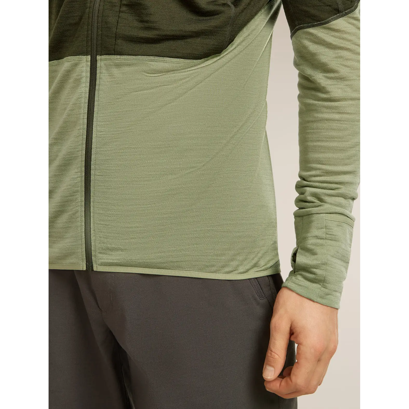 Icebreaker Merino Blend 200 RealFleece Descender Long Sleeve Zip Hoodie