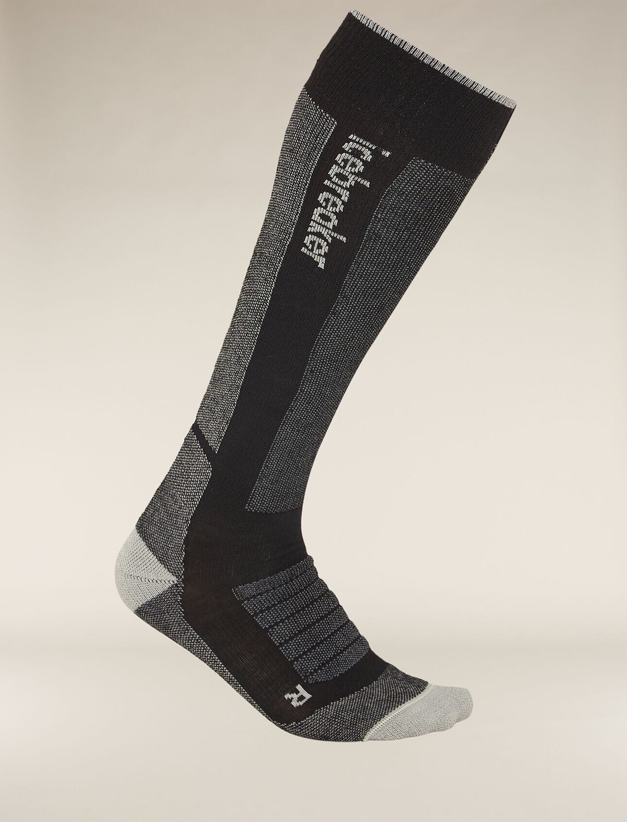 Icebreaker Merino Blend Ski Medium OTC Socks Black / Ether / Graphite S