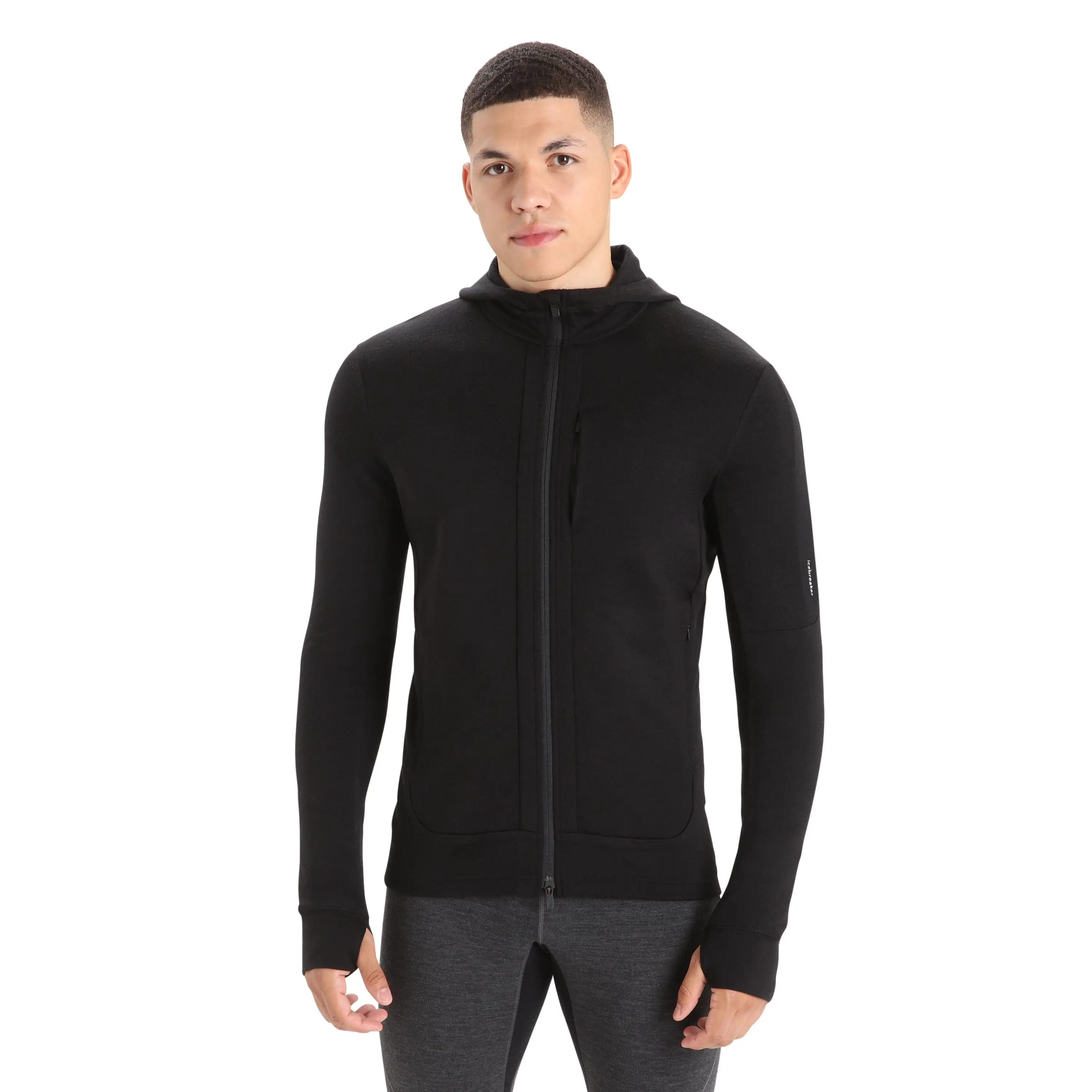 Icebreaker Quantum III Long Sleeve Zip Hoodie