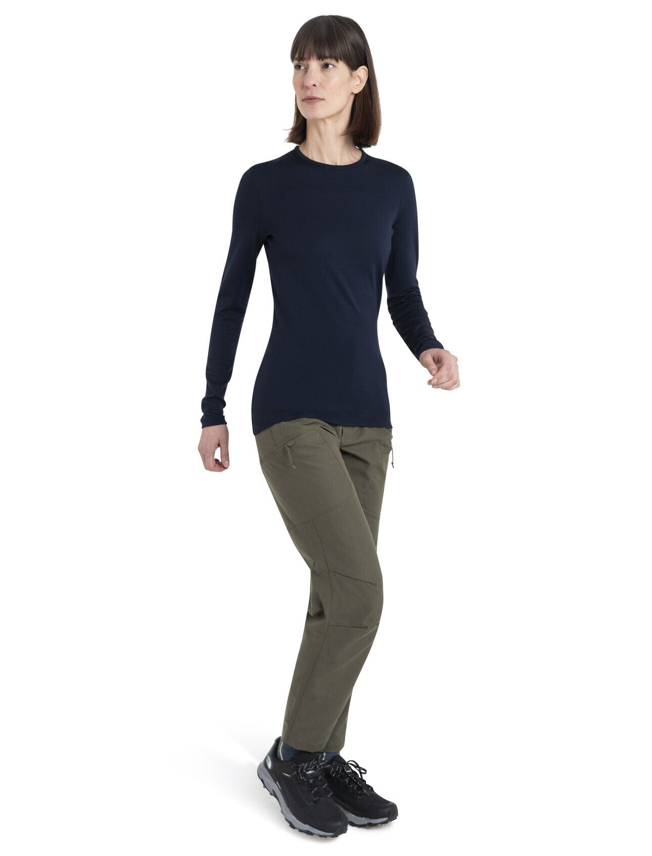 Icebreaker Womens 260 Tech Long Sleeve Crewe
