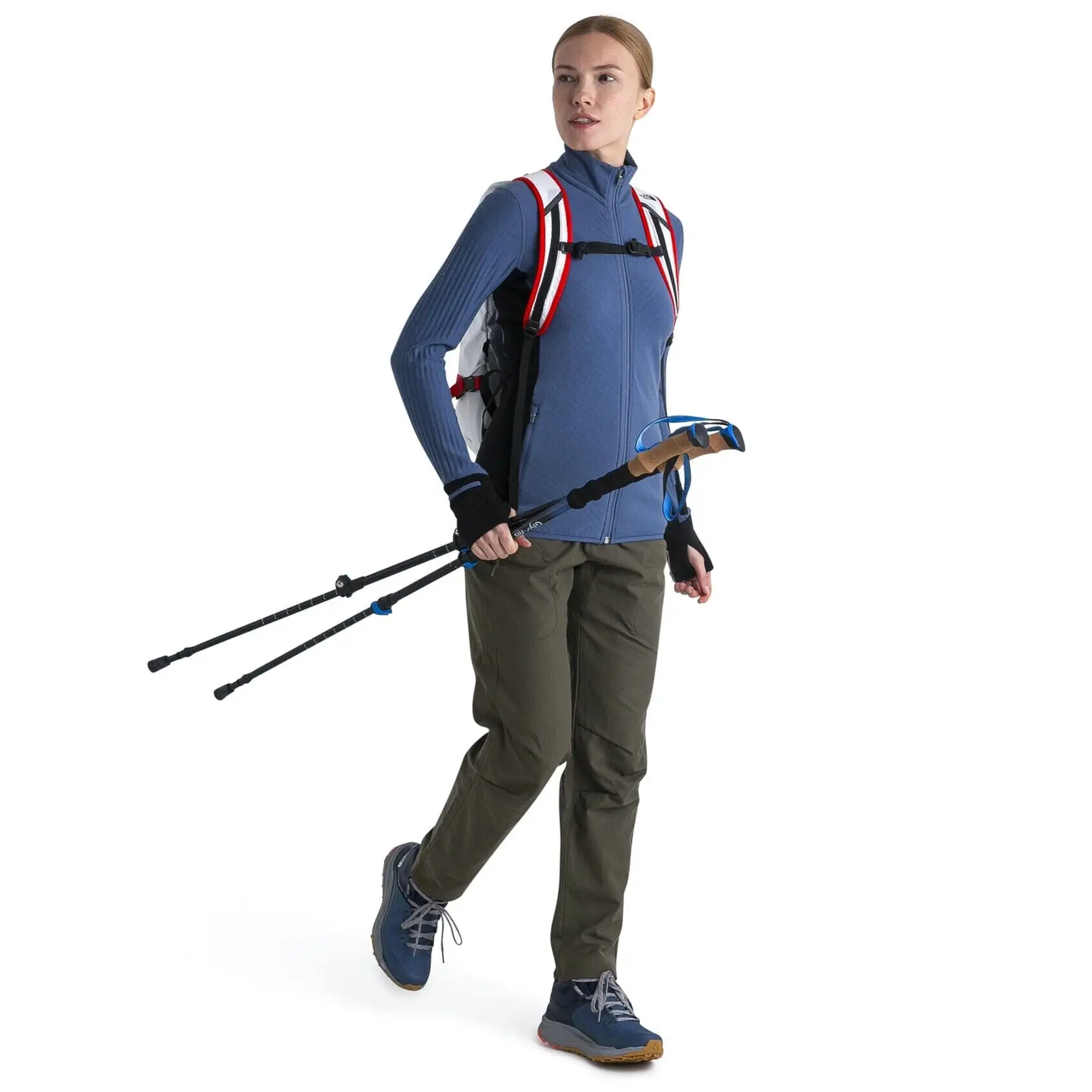 Icebreaker Womens Descender Long Sleeve Zip Jacket 2024