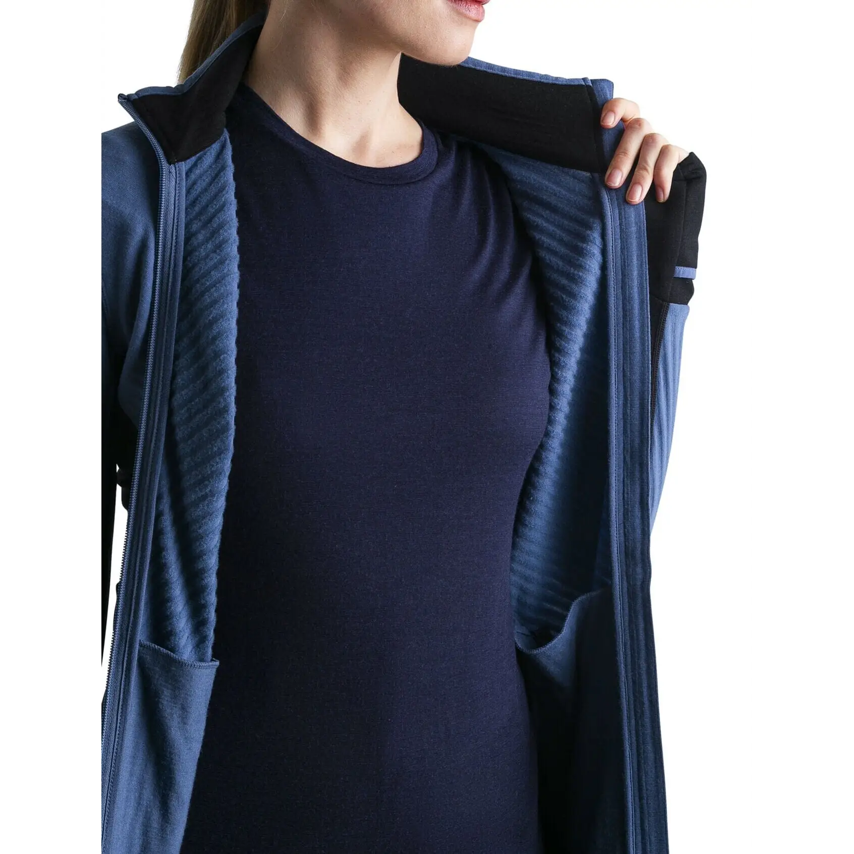 Icebreaker Womens Descender Long Sleeve Zip Jacket 2024