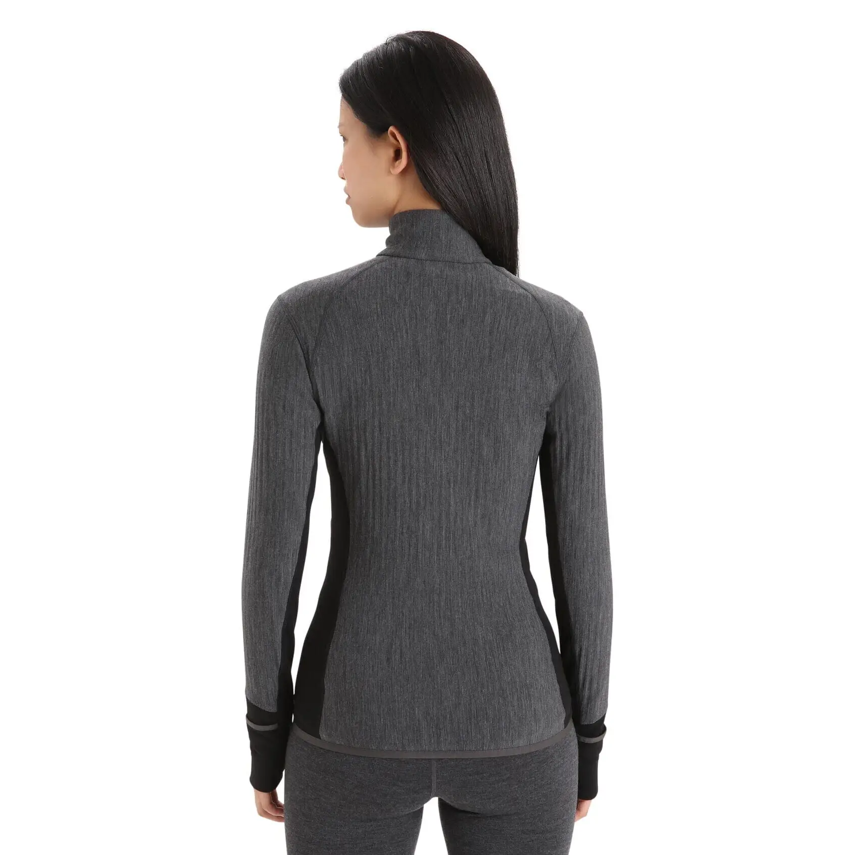 Icebreaker Womens Descender Long Sleeve Zip Jacket 2024
