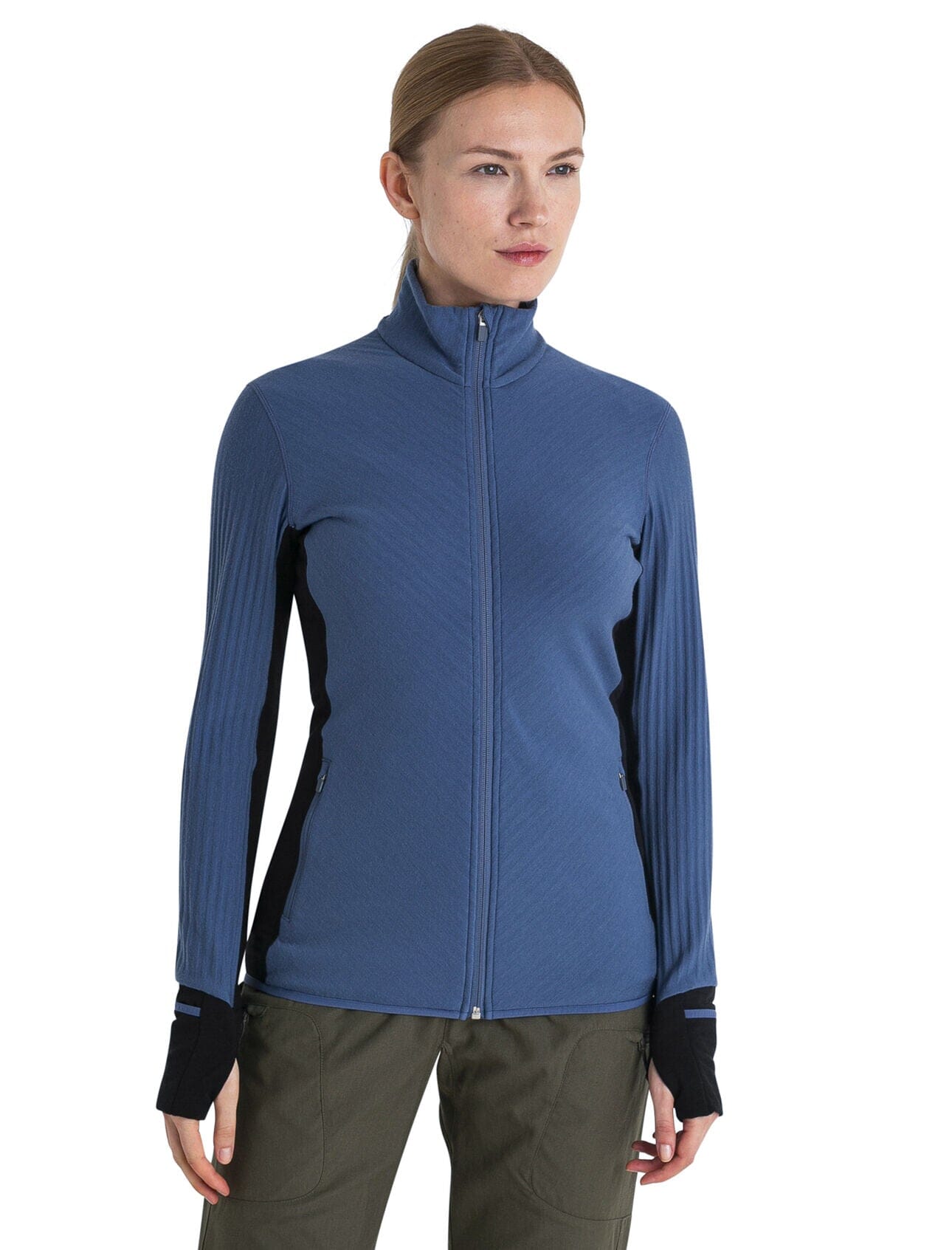 Icebreaker Womens Descender Long Sleeve Zip Jacket 2024
