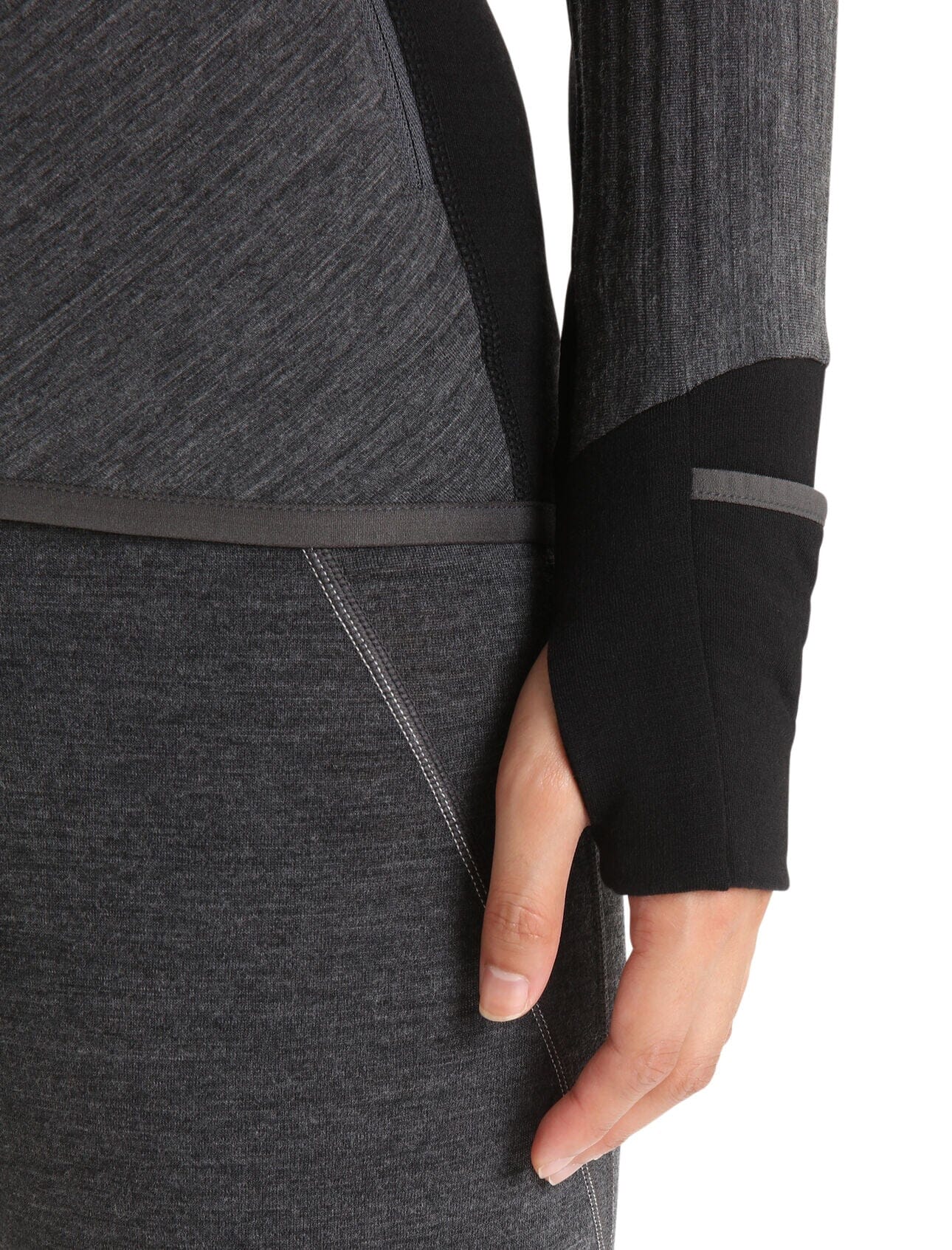 Icebreaker Womens Descender Long Sleeve Zip Jacket