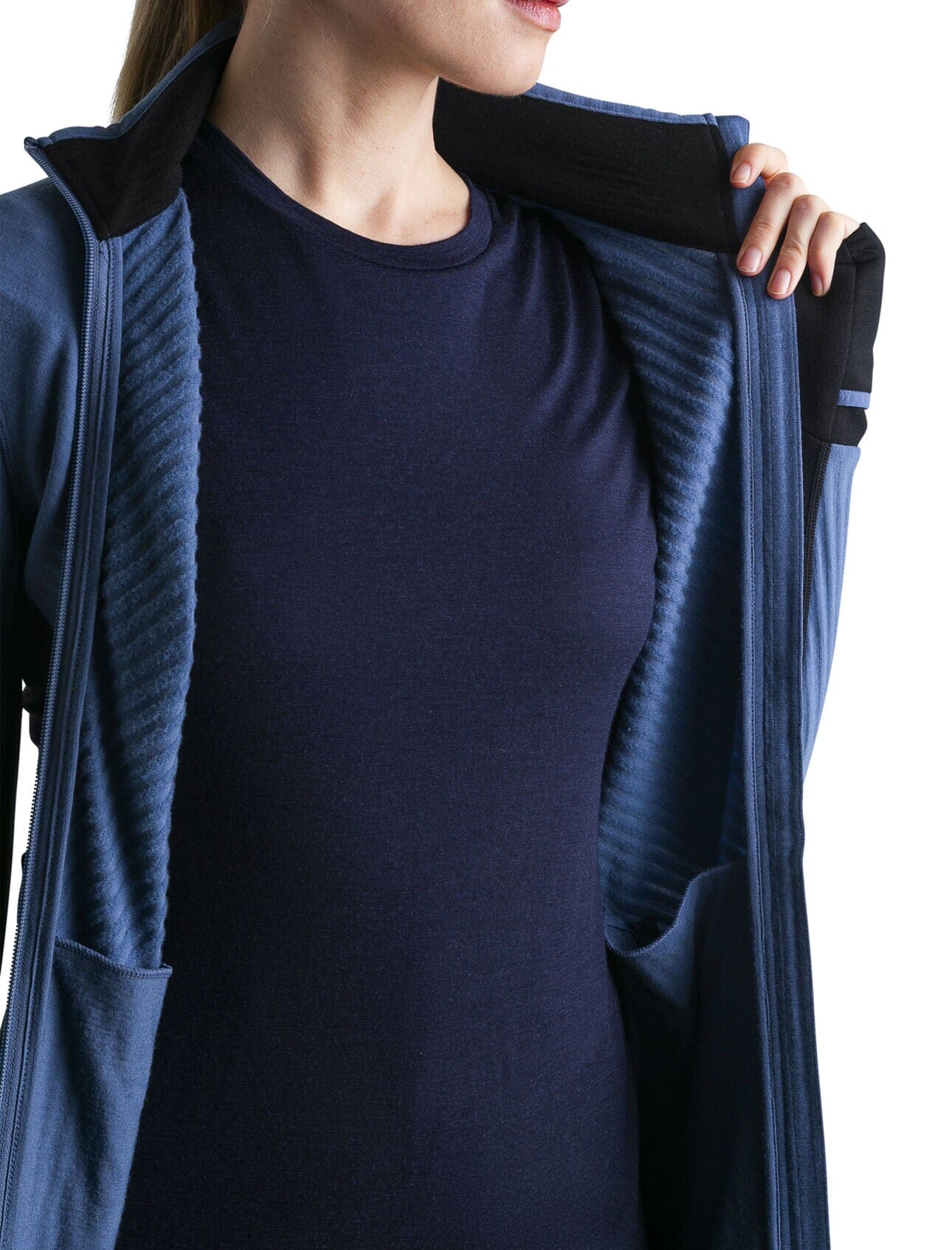 Icebreaker Womens Descender Long Sleeve Zip Jacket 2024