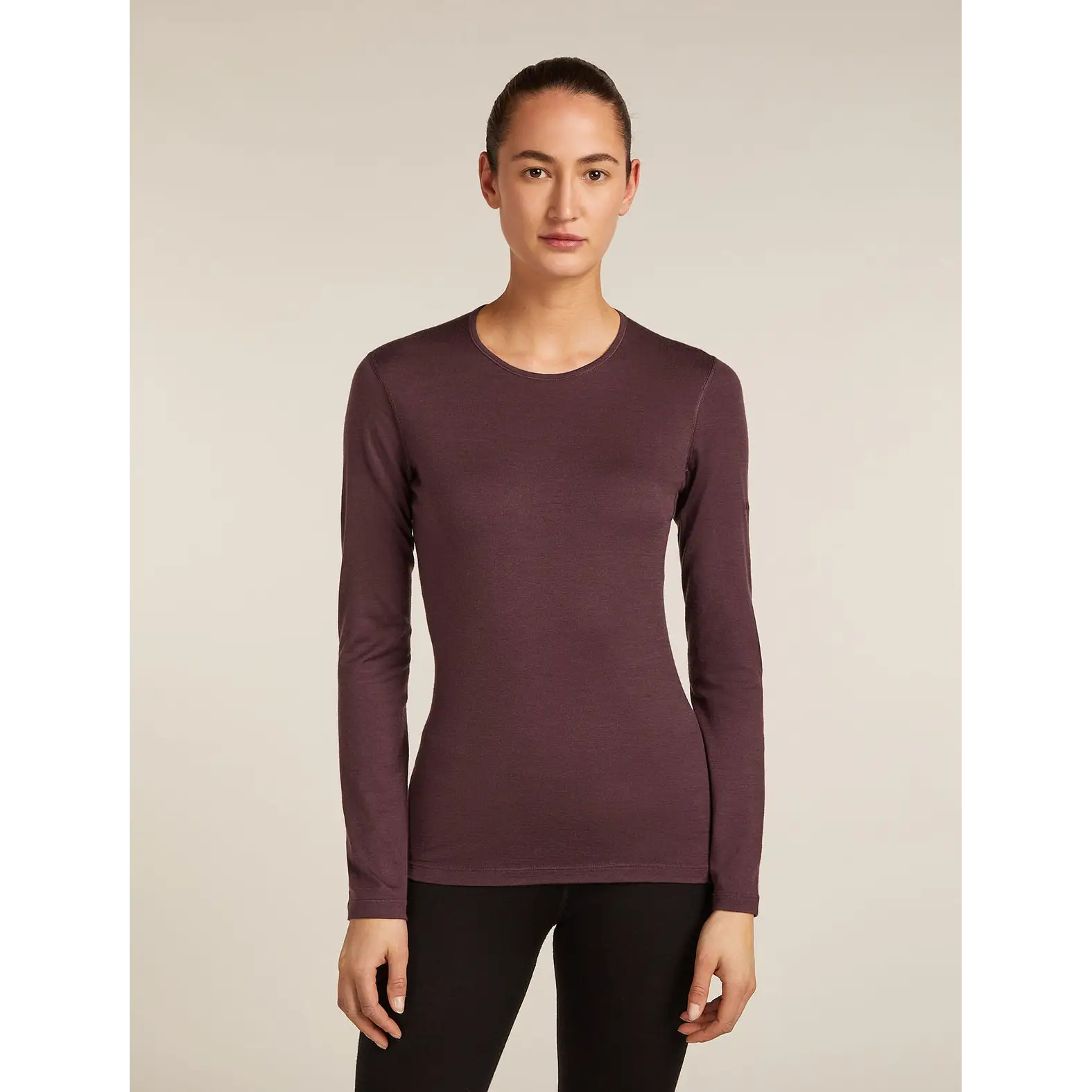 Icebreaker Womens Merino 200 Oasis Long Sleeve Crew