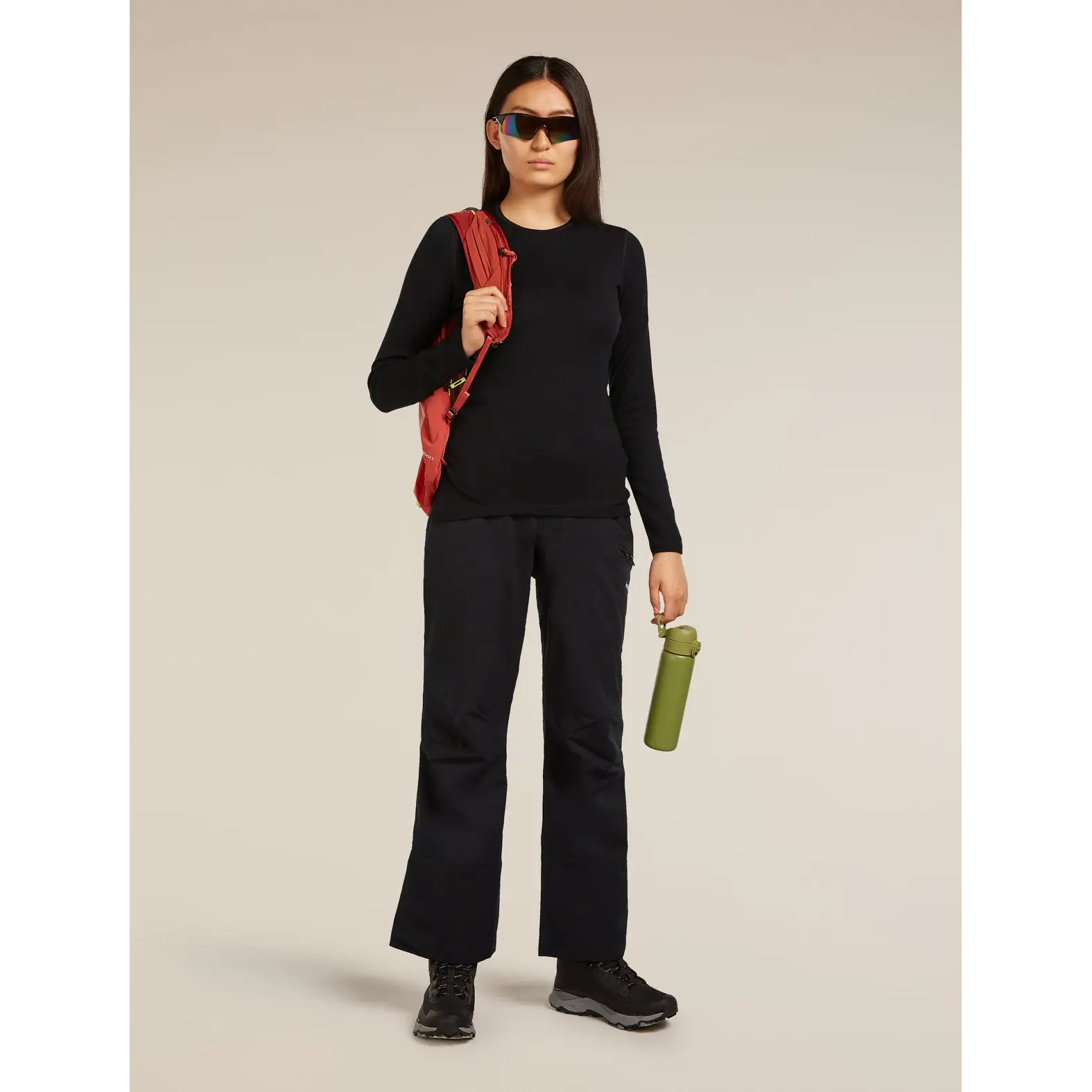 Icebreaker Womens Merino 260 Oasis Long Sleeve Crew