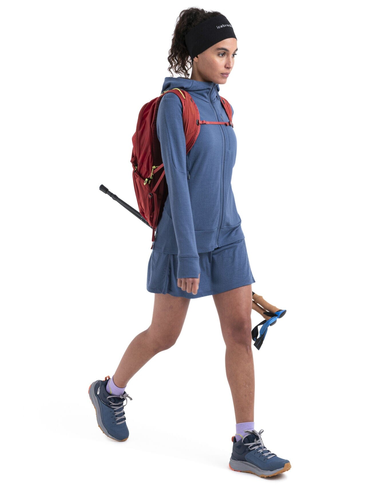 Icebreaker Womens Merino 260 Quantum IV Long Sleeve Zip Hoodie 2024