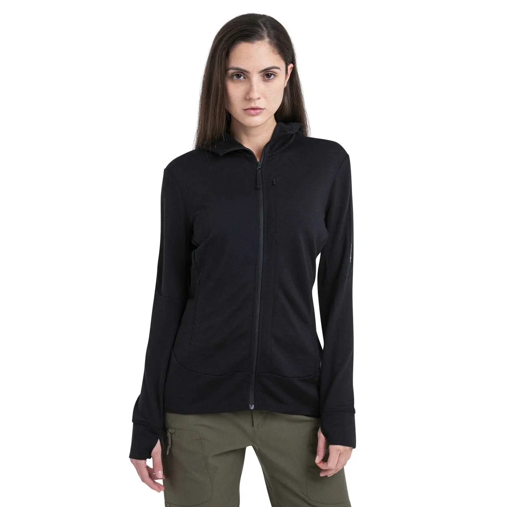Icebreaker Womens Merino 260 Quantum IV Long Sleeve Zip Hoodie 2024