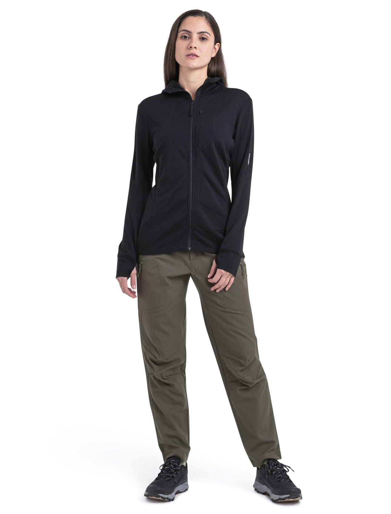 Icebreaker Womens Merino 260 Quantum IV Long Sleeve Zip Hoodie
