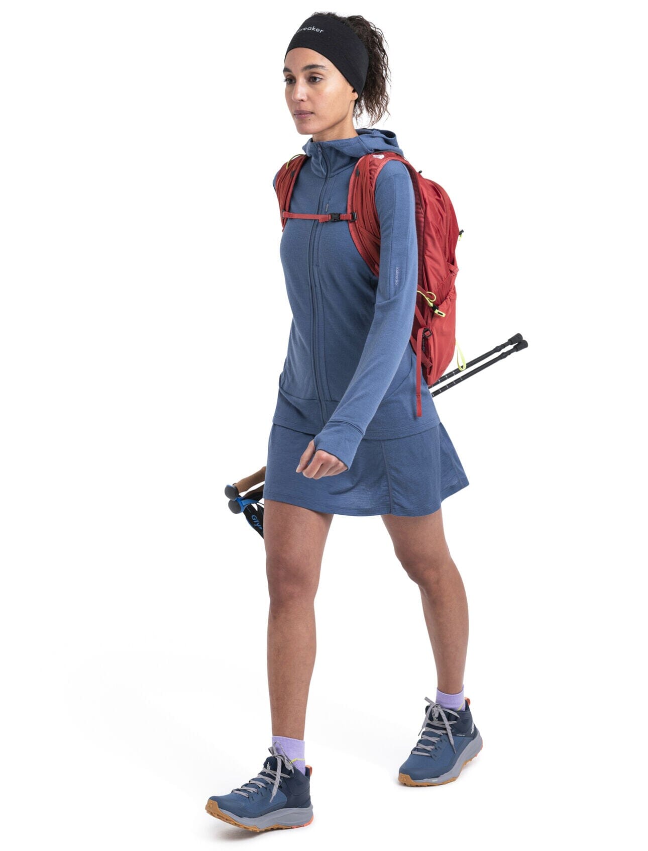 Icebreaker Womens Merino 260 Quantum IV Long Sleeve Zip Hoodie