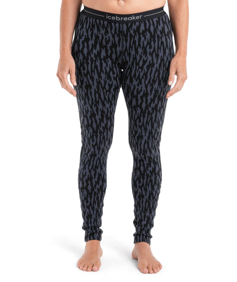 Icebreaker Womens Merino 260 Vertex Leggings Glacial Flow