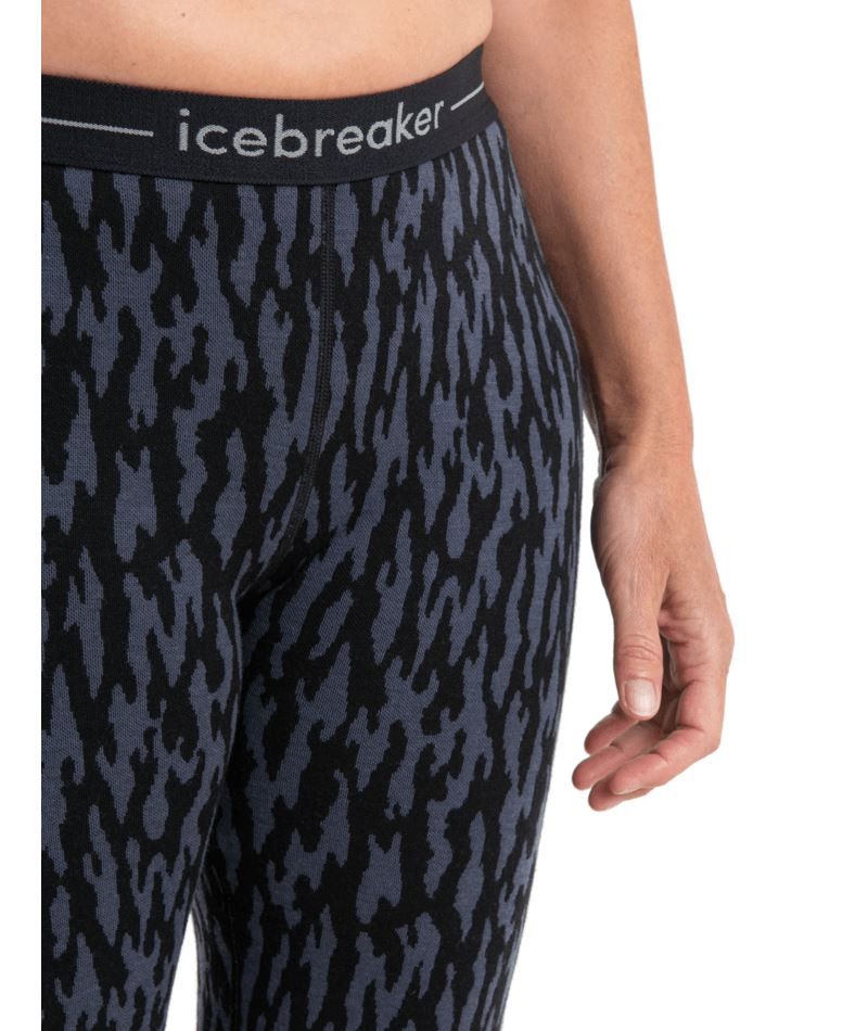 Icebreaker Womens Merino 260 Vertex Leggings Glacial Flow 2024