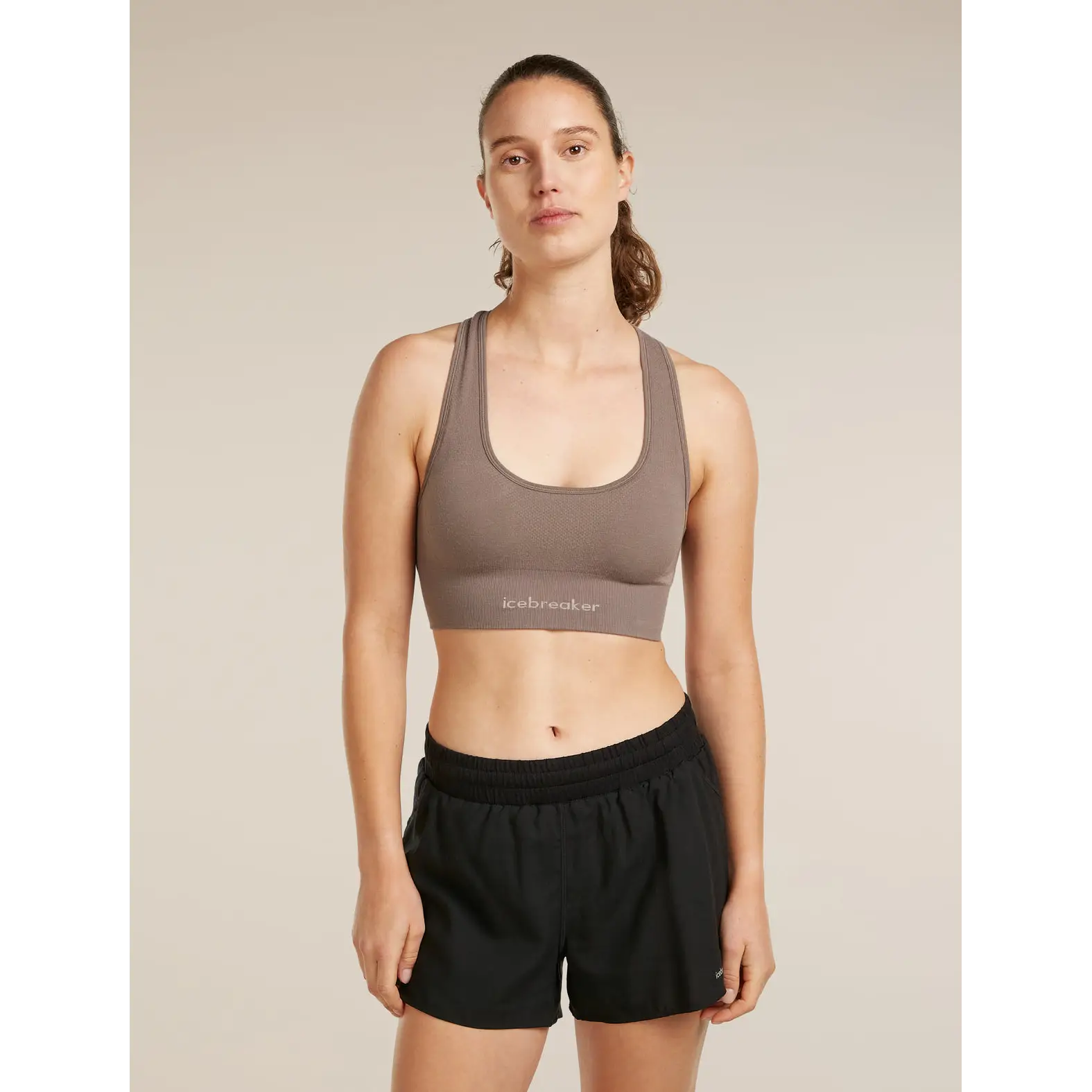 Icebreaker Womens Merino Blend 260 Zoneknit Seamless Bra