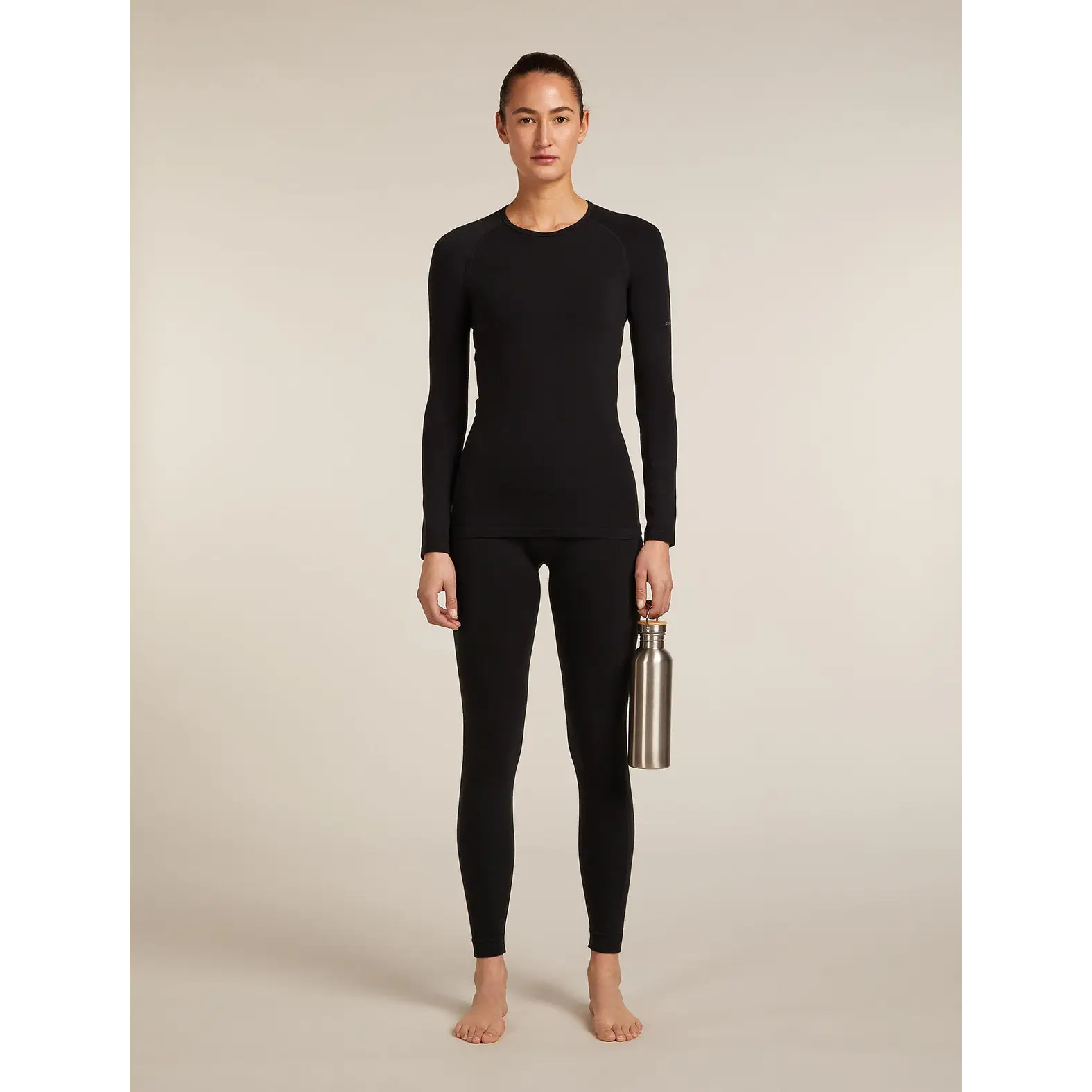 Icebreaker Womens Merino Blend 260 Zoneknit Seamless Long Sleeve Crew