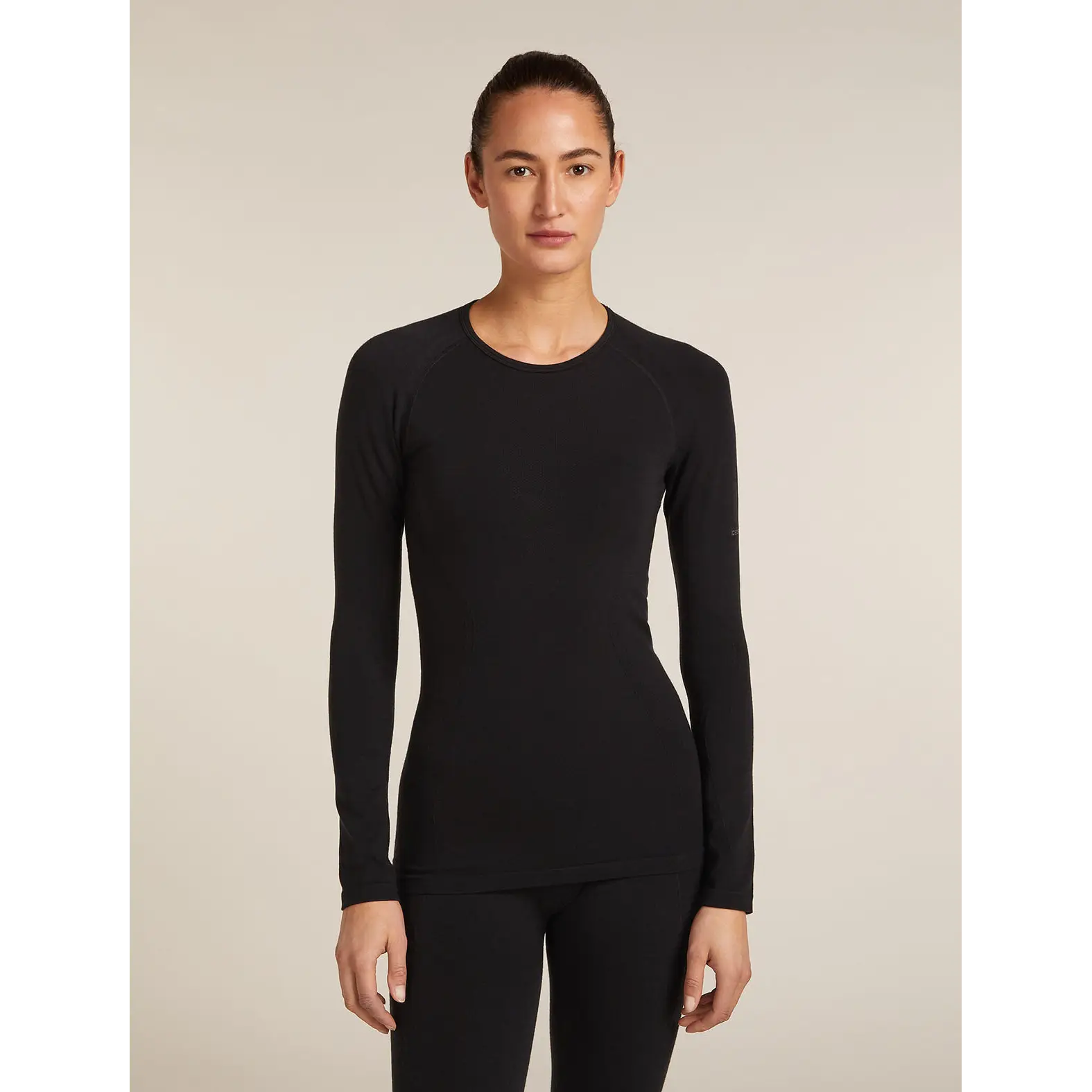 Icebreaker Womens Merino Blend 260 Zoneknit Seamless Long Sleeve Crew