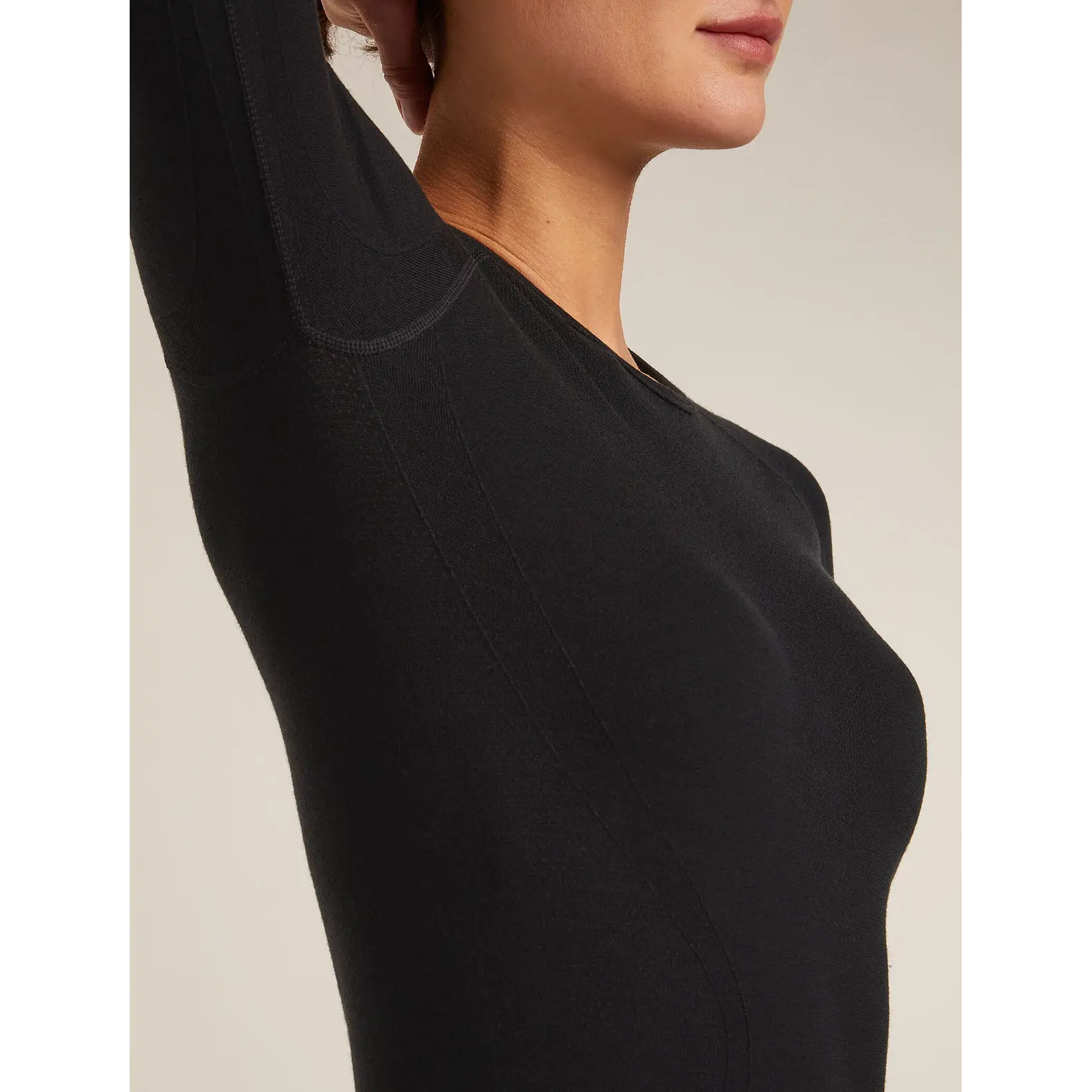 Icebreaker Womens Merino Blend 260 Zoneknit Seamless Long Sleeve Crew