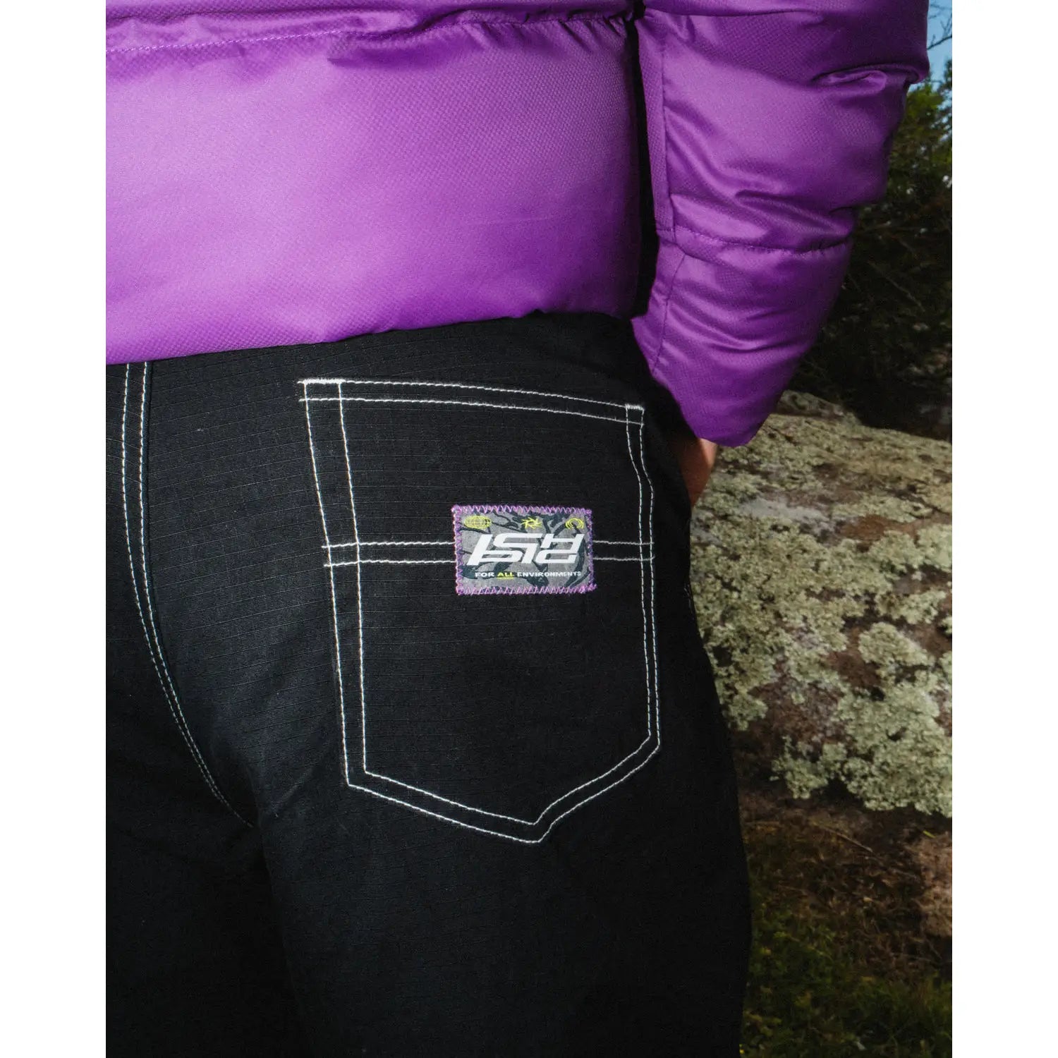 ICHPIG Ripstop Utility Pants - Black
