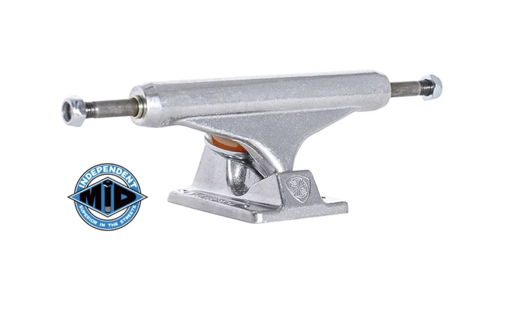 Independent 144 Polished Inverted Kingpin Mid Trucks