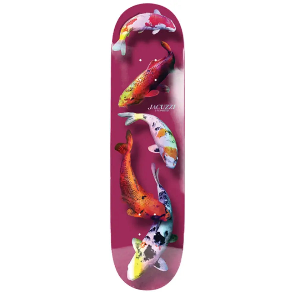 Jacuzzi 500 Years Skate Deck - Rose / Holographic