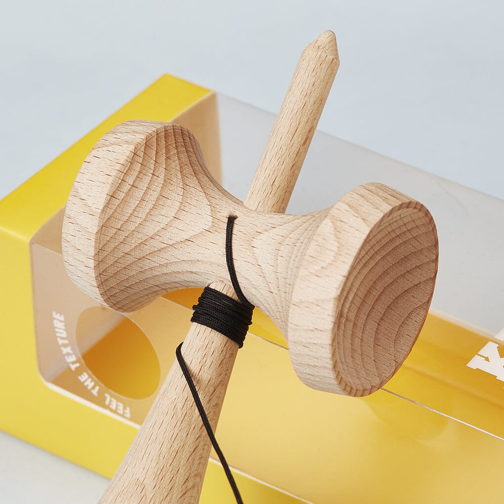 Krom Pop Rubber Kendama - Yellow