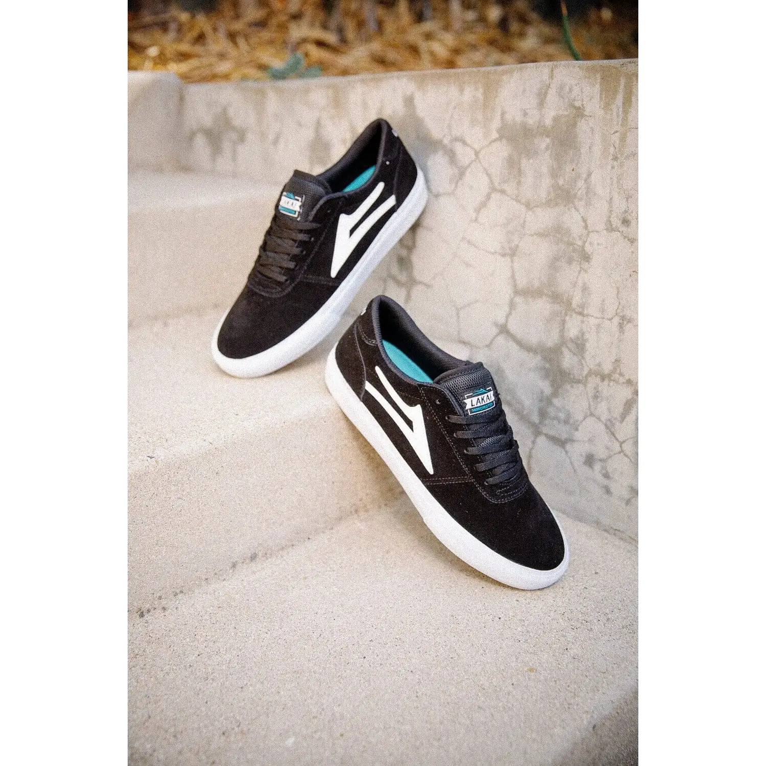 Lakai Manchester - Black Suede
