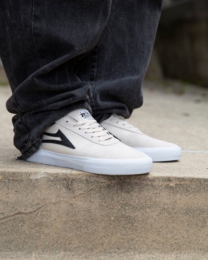 Lakai Manchester White / Black Suede