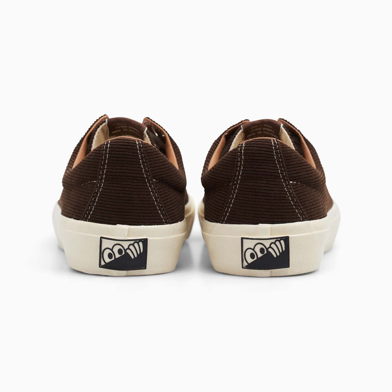 Last Resort AB VM003 Lo Cord - Dark Brown / White